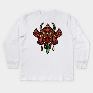 samurai Kids Long Sleeve T-Shirt